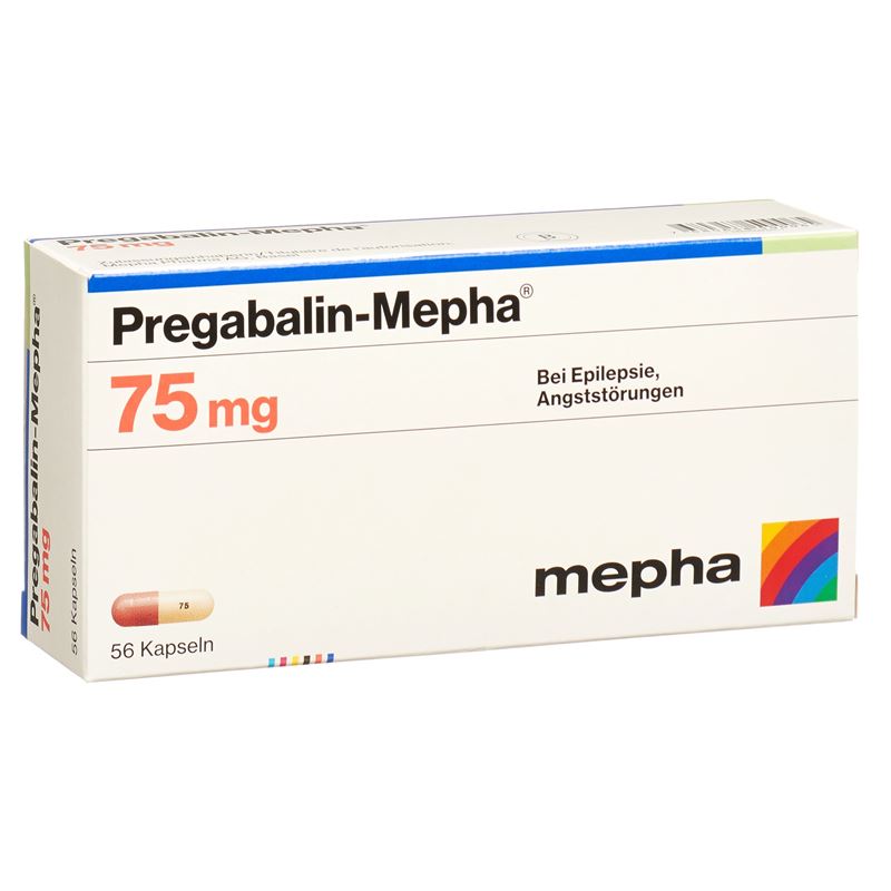 PREGABALIN Mepha Kaps 75 mg 56 Stk