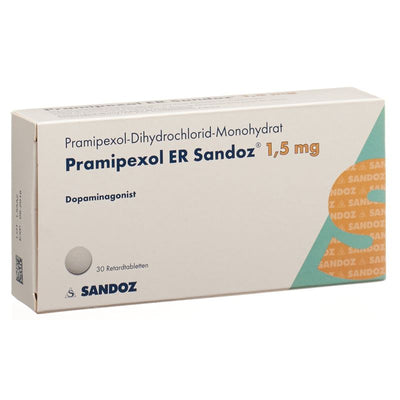 PRAMIPEXOL ER Sandoz Ret Tabl 1.5 mg 30 Stk