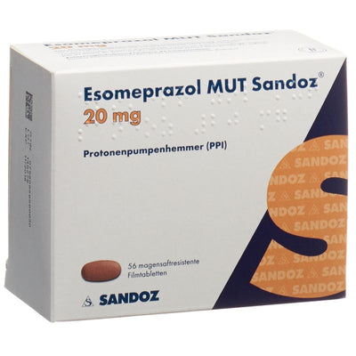 ESOMEPRAZOL MUT Sandoz Filmtabl 20 mg 56 Stk