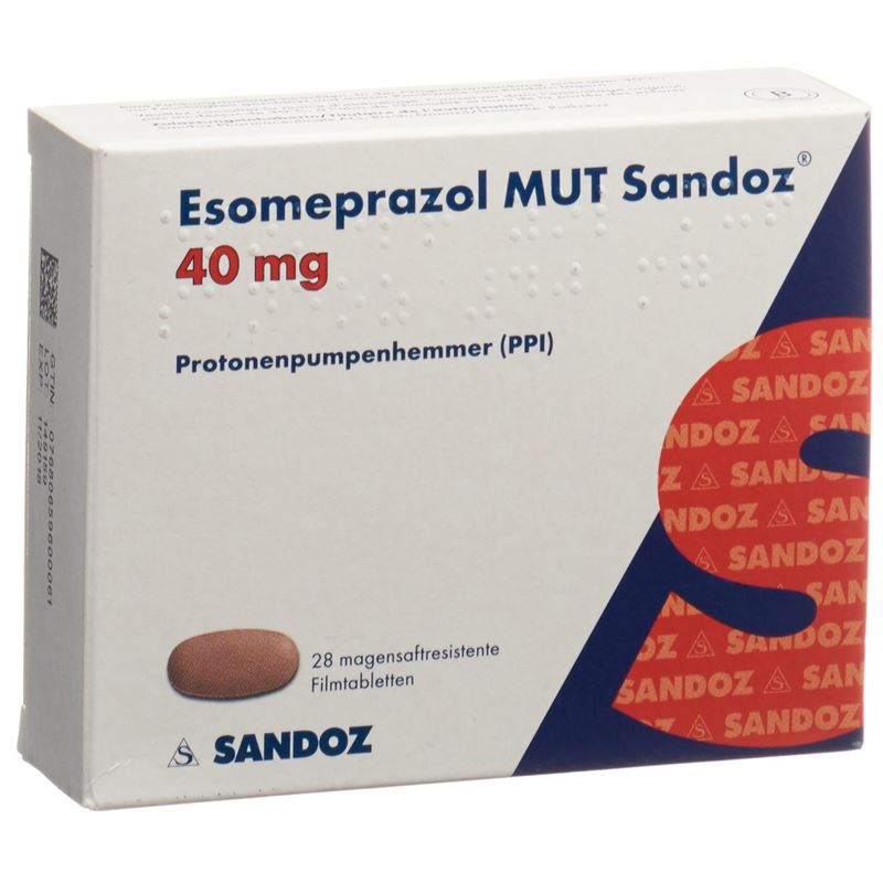 ESOMEPRAZOL MUT Sandoz Filmtabl 40 mg 28 Stk