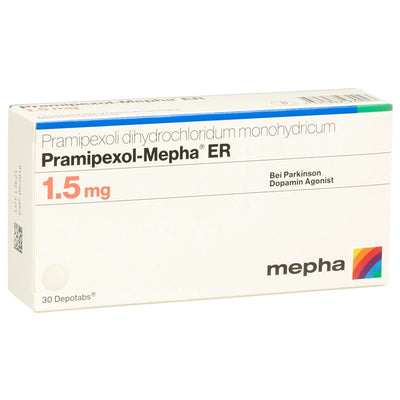 PRAMIPEXOL Mepha ER Depotabs 1.5 mg 30 Stk