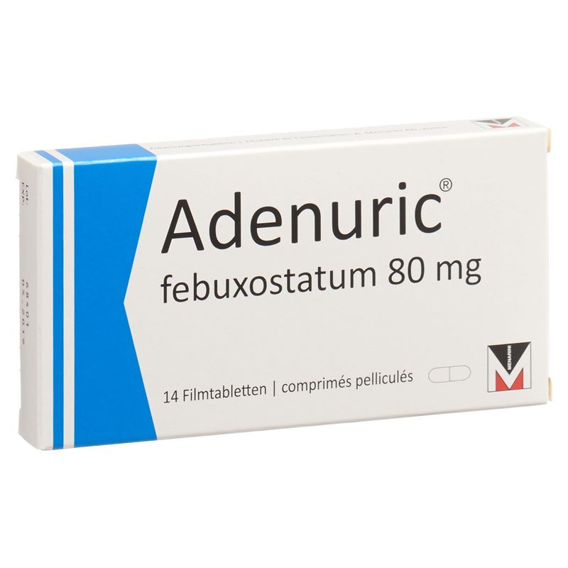 ADENURIC Filmtabl 80 mg 14 Stk