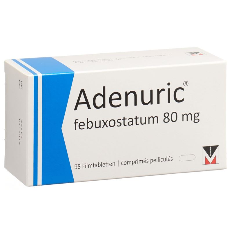 ADENURIC Filmtabl 80 mg 98 Stk