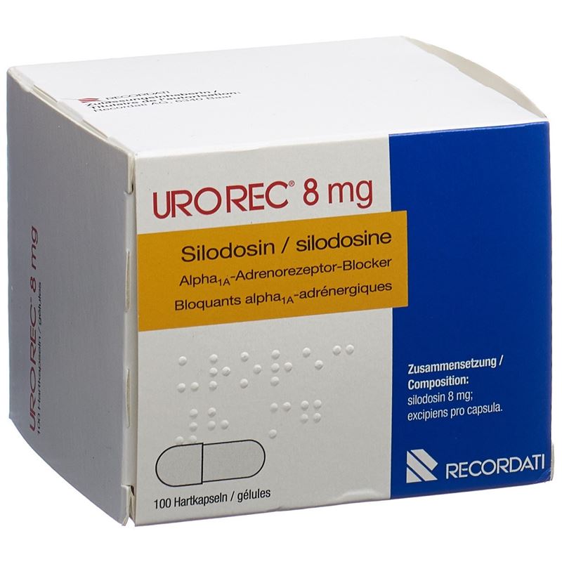 UROREC Kaps 8 mg 100 Stk