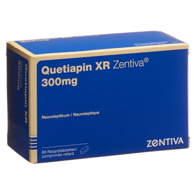 QUETIAPIN XR Zentiva Ret Tabl 300 mg 60 Stk