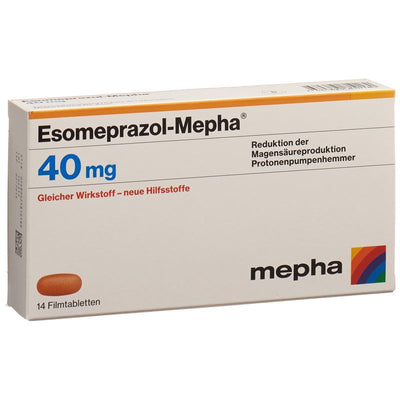 ESOMEPRAZOL Mepha Filmtabl 40 mg 14 Stk