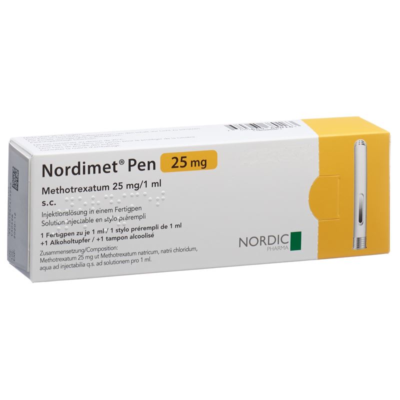 NORDIMET Inj Lös 25 mg/1ml Fertigpen