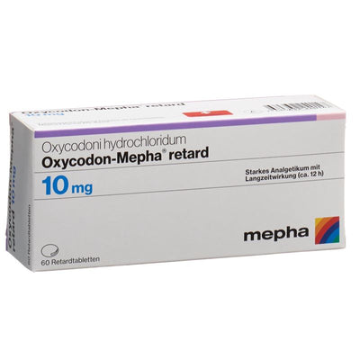 OXYCODON Mepha Ret Tabl 10 mg 60 Stk