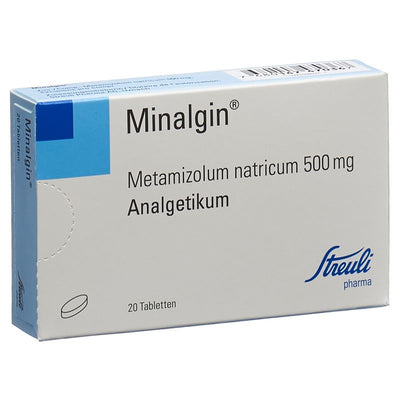 MINALGIN Tabl 500 mg oval 20 Stk