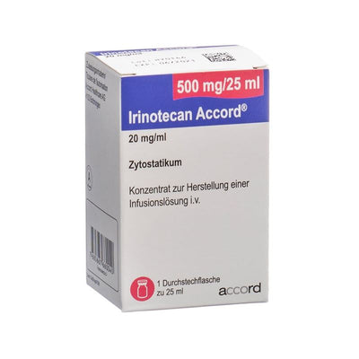 IRINOTECAN Accord 500 mg/25ml Durchstf 25 ml