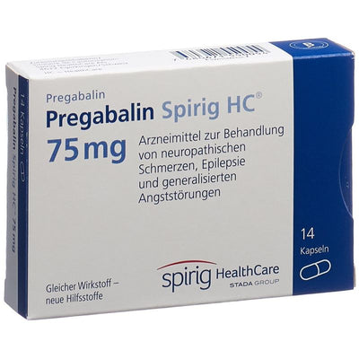 PREGABALIN Spirig HC Kaps 75 mg 14 Stk