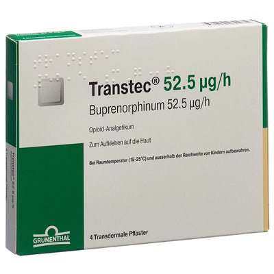 TRANSTEC Matrixpfl 52.5 mcg/h Btl 4 Stk
