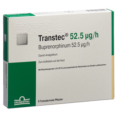 TRANSTEC Matrixpfl 52.5 mcg/h Btl 8 Stk
