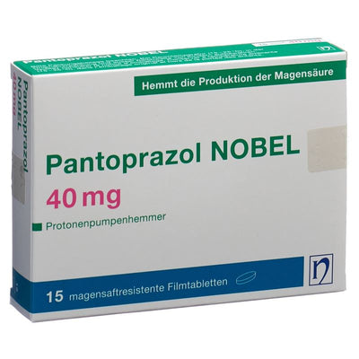 PANTOPRAZOL NOBEL Filmtabl 40 mg 15 Stk