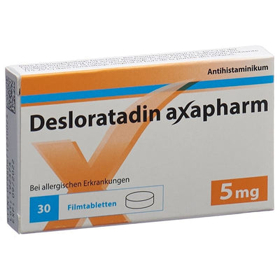 DESLORATADIN Axapharm Filmtabl 5 mg 30 Stk