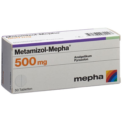 METAMIZOL Mepha Tabl 500 mg 50 Stk