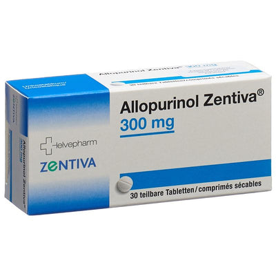 ALLOPURINOL Zentiva Tabl 300 mg 30 Stk