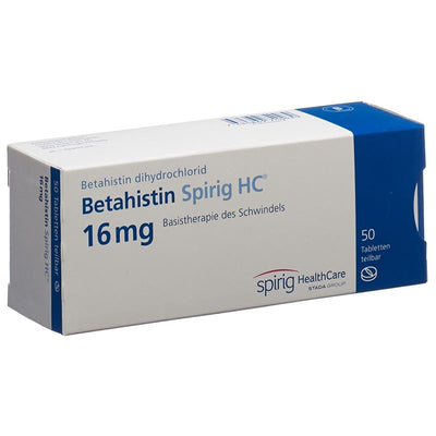 BETAHISTIN Spirig HC Tabl 16 mg 50 Stk