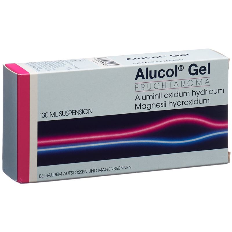 ALUCOL Gel Susp Frucht Fl 130 ml