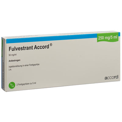 FULVESTRANT Accord 250 mg/5ml Fertspr 2 Stk