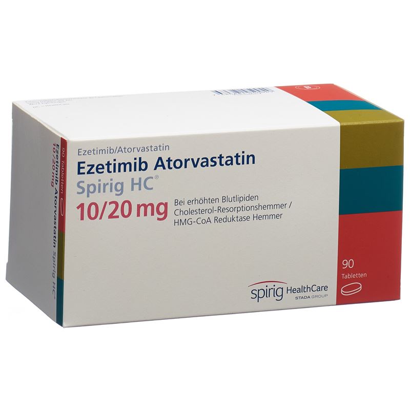 EZETIMIB Atorvast Spirig HC Tabl 10mg/20mg 90 Stk