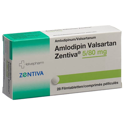 AMLODIPIN VALSARTAN Zentiva Filmtabl 5/80 28 Stk