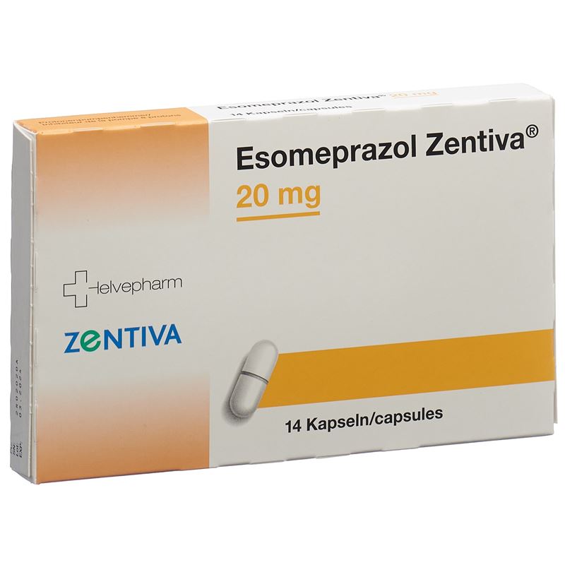 ESOMEPRAZOL Zentiva Kaps 20 mg 14 Stk