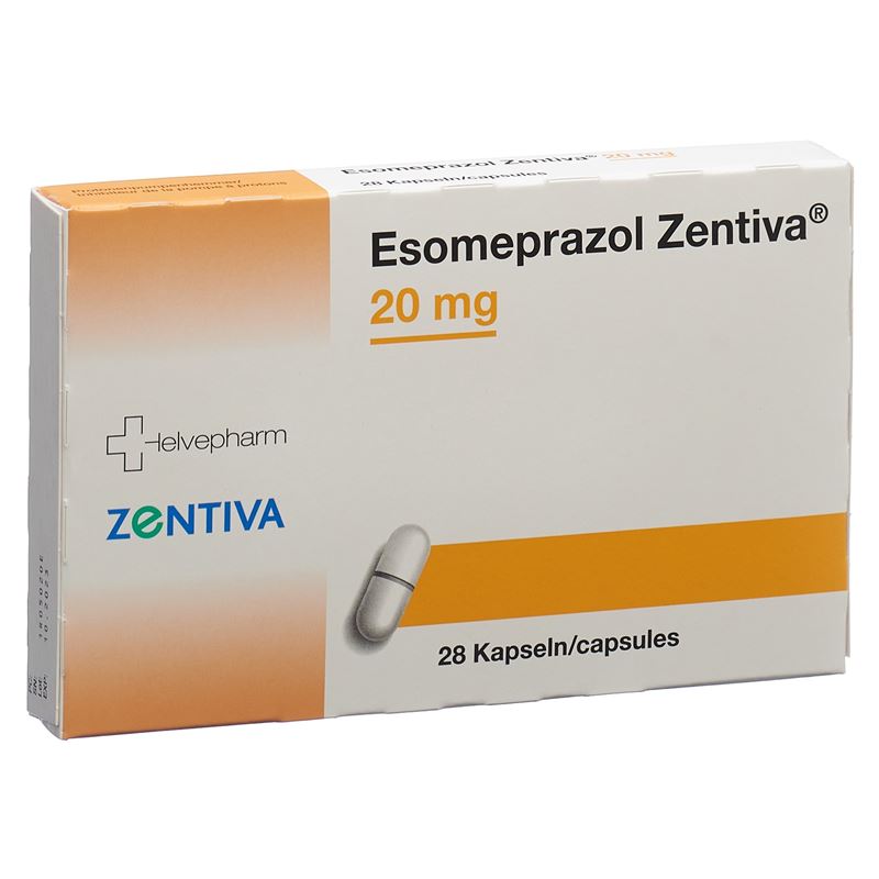 ESOMEPRAZOL Zentiva Kaps 20 mg 28 Stk