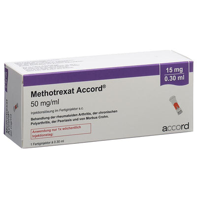 METHOTREXAT Accord 15 mg/0.3ml Fertinj 0.3 ml