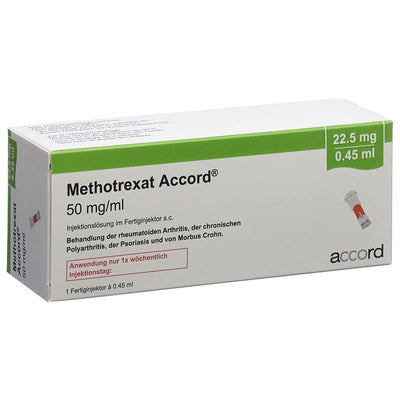 METHOTREXAT Accord 22.5 mg/0.45ml Fertinj 0.45 ml