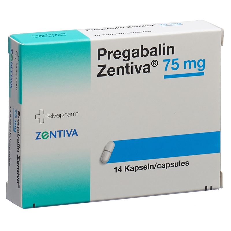 PREGABALIN Zentiva Kaps 75 mg 14 Stk