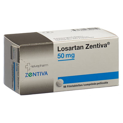 LOSARTAN Zentiva Filmtabl 50 mg 98 Stk