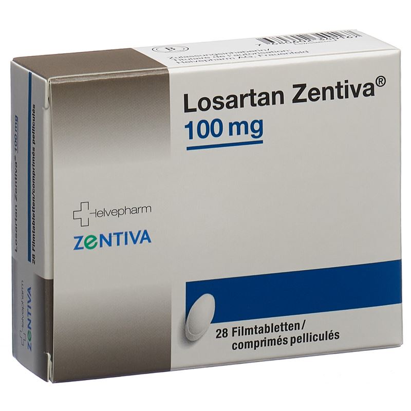 LOSARTAN Zentiva Filmtabl 100 mg 28 Stk