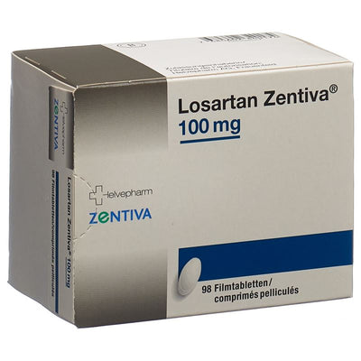 LOSARTAN Zentiva Filmtabl 100 mg 98 Stk