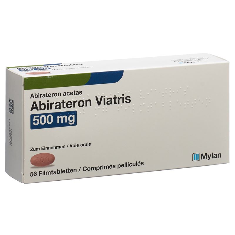 ABIRATERON Viatris Filmtabl 500 mg 56 Stk