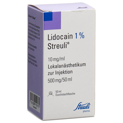 LIDOCAIN Streuli 1% 500 mg/50ml Durchstf 50 ml