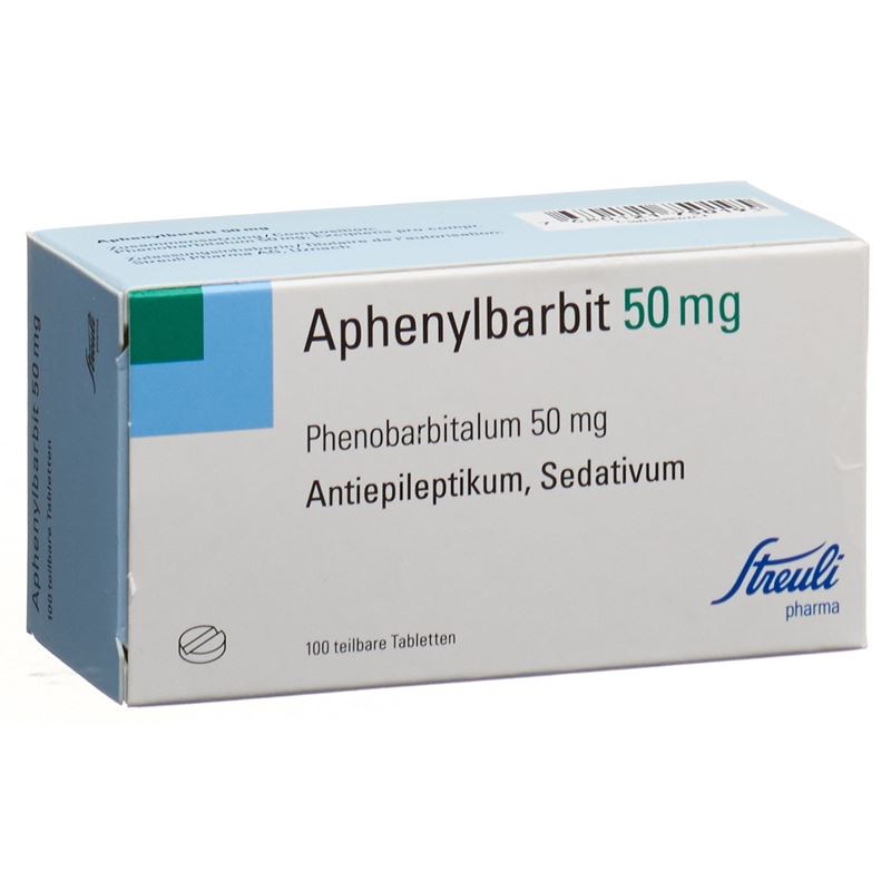 APHENYLBARBIT Streuli Tabl 50 mg 100 Stk