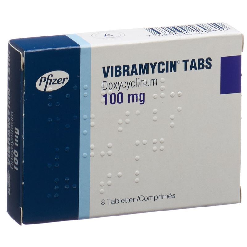 VIBRAMYCIN Tabs Tabl 100 mg 8 Stk