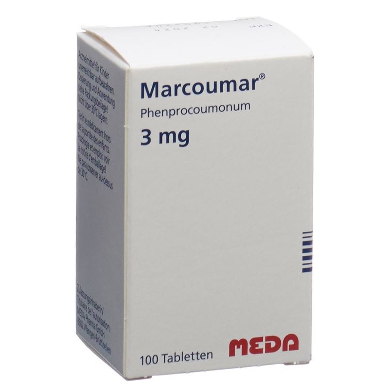MARCOUMAR Tabl 3 mg Fl 100 Stk